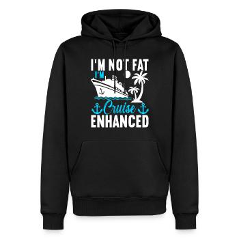 Kreuzfahrt Urlaub Kreuzfahrtschiff - Männer Premium Bio Hoodie - Schwarz - Vorne - Nico (187cm)