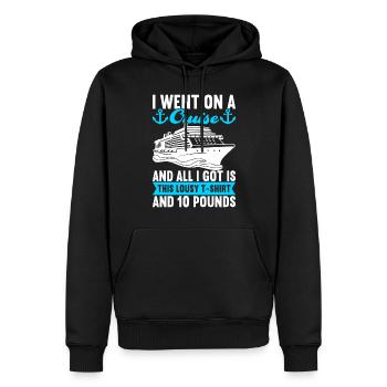 Kreuzfahrt Urlaub Kreuzfahrtschiff - Männer Premium Bio Hoodie - Schwarz - Vorne - Nico (187cm)