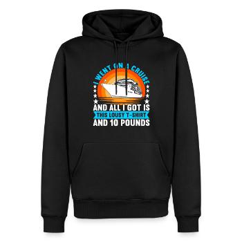 Kreuzfahrt Urlaub Kreuzfahrtschiff - Männer Premium Bio Hoodie - Schwarz - Vorne - Nico (187cm)