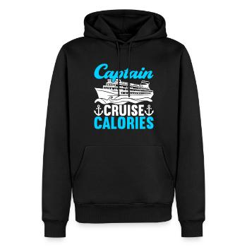 Kreuzfahrt Urlaub Kreuzfahrtschiff - Männer Premium Bio Hoodie - Schwarz - Vorne - Nico (187cm)
