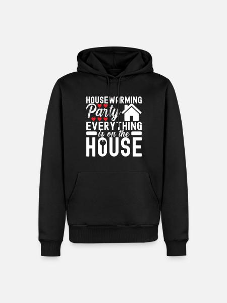 Homeowners Housewarming Party - Men’s Premium Organic Hoodie - black