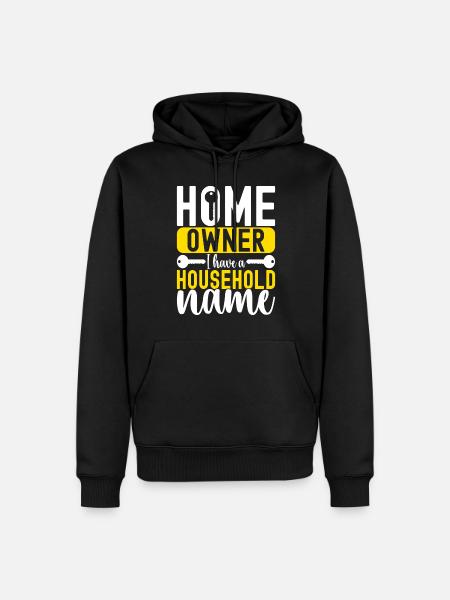 Homeowners Housewarming Party - Men’s Premium Organic Hoodie - black