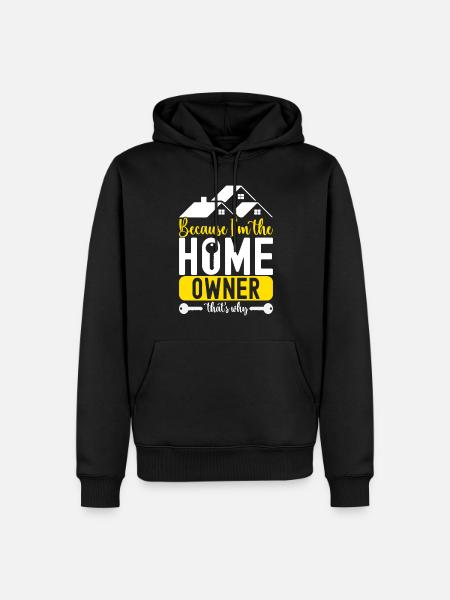 Homeowners Housewarming Party - Men’s Premium Organic Hoodie - black