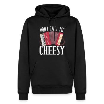 Akkordeon Instrument Akkordeonspieler - Männer Premium Bio Hoodie - Schwarz - Vorne - Nico (187cm)