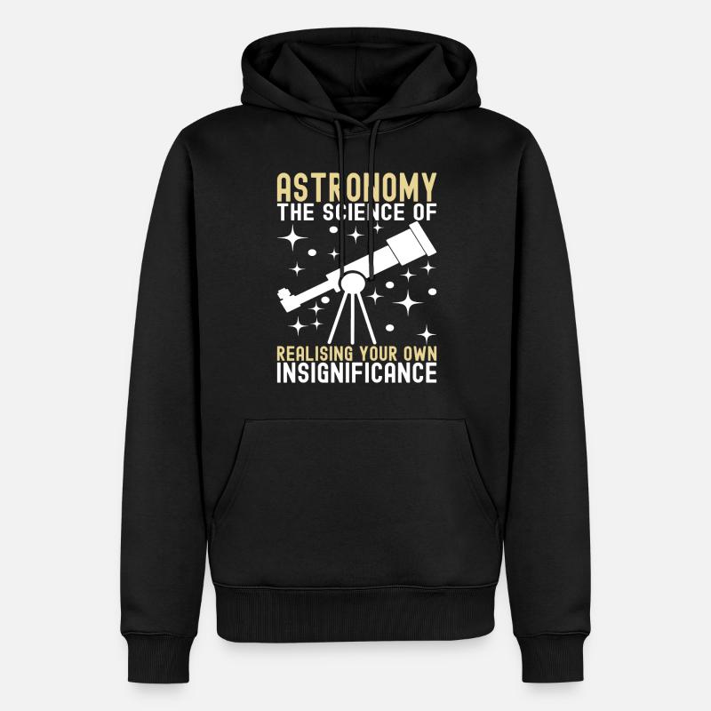 Astronomie Atronome - Sweat à capuche Premium bio Homme - noir