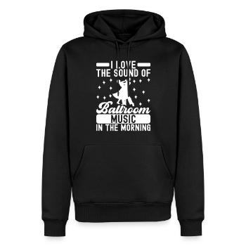 Ballsaal Tanz Ballsaaltänzer Gesellschaftstänzer - Männer Premium Bio Hoodie - Schwarz - Vorne - Nico (187cm)