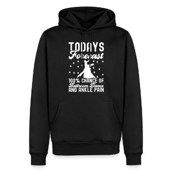 Ballsaal Tanz Ballsaaltänzer Gesellschaftstänzer - Männer Premium Bio Hoodie - Schwarz - Vorne - Nico (187cm)
