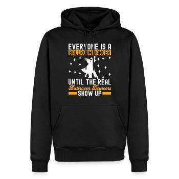 Ballsaal Tanz Ballsaaltänzer Gesellschaftstänzer - Männer Premium Bio Hoodie - Schwarz - Vorne - Nico (187cm)