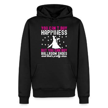 Ballsaal Tanz Ballsaaltänzer Gesellschaftstänzer - Männer Premium Bio Hoodie - Schwarz - Vorne - Nico (187cm)