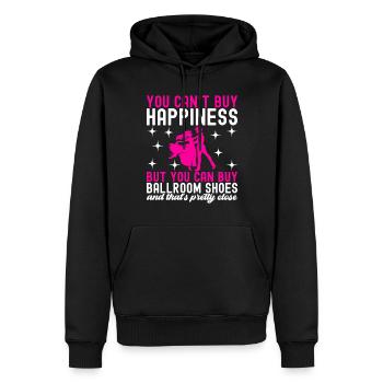 Ballsaal Tanz Ballsaaltänzer Gesellschaftstänzer - Männer Premium Bio Hoodie - Schwarz - Vorne - Nico (187cm)