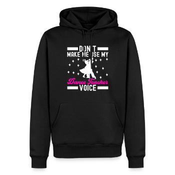 Ballsaal Tanz Ballsaaltänzer Gesellschaftstänzer - Männer Premium Bio Hoodie - Schwarz - Vorne - Nico (187cm)