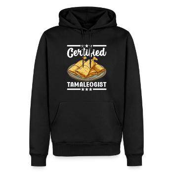 Tamale Mexikanisches Essen Tamale Liebhaber - Männer Premium Bio Hoodie - Schwarz - Vorne - Nico (187cm)