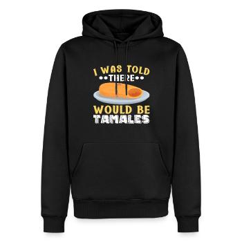 Tamale Mexikanisches Essen Tamale Liebhaber - Männer Premium Bio Hoodie - Schwarz - Vorne - Nico (187cm)