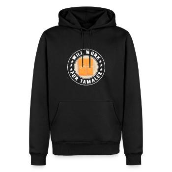 Tamale Mexikanisches Essen Tamale Liebhaber - Männer Premium Bio Hoodie - Schwarz - Vorne - Nico (187cm)