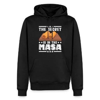 Tamale Mexikanisches Essen Tamale Liebhaber - Männer Premium Bio Hoodie - Schwarz - Vorne - Nico (187cm)