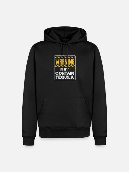 Tequila - Men’s Premium Organic Hoodie - black