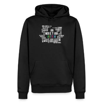 Autismus Awareness Day Autist Geschenk - Männer Premium Bio Hoodie - Schwarz - Vorne - Nico (187cm)