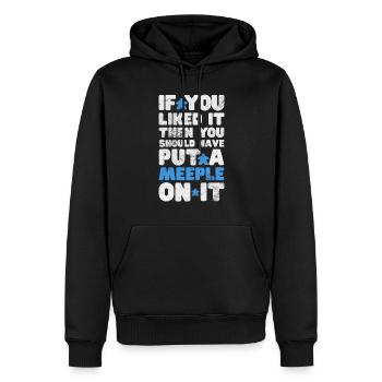 Board game - Men’s Premium Organic Hoodie - black - Front - Nico (187cm)