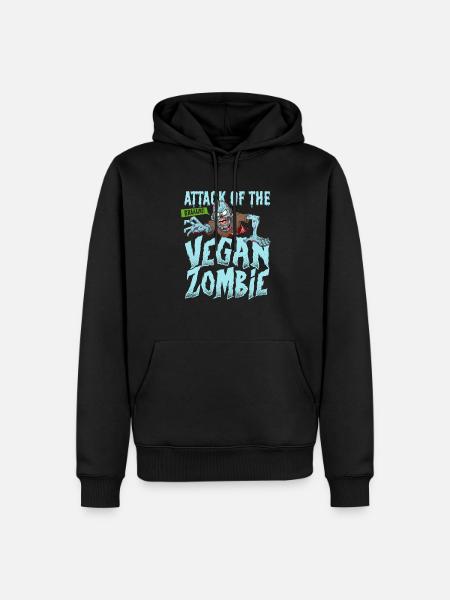 Zombie Zombie-Jäger Zombieapokalypse Geschenk - Männer Premium Bio Hoodie - Schwarz
