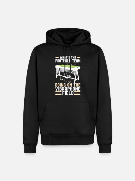 Vibraphon Vibraphonist - Männer Premium Bio Hoodie - Schwarz