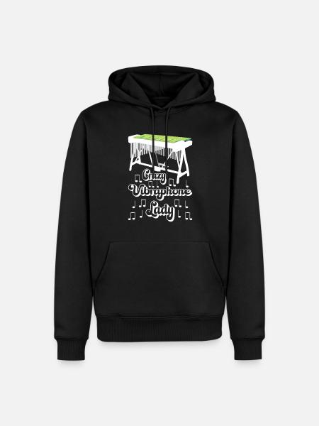 Vibraphon Vibraphonist - Männer Premium Bio Hoodie - Schwarz