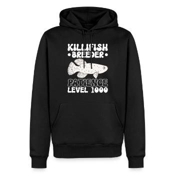 Killifish Quarium Fish - Men’s Premium Organic Hoodie - black - Front - Nico (187cm)