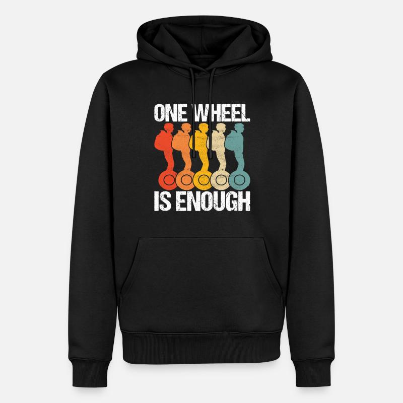 EUC Monowheel - Männer Premium Bio Hoodie - Schwarz