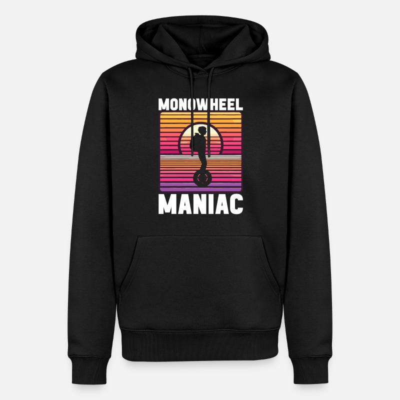 EUC Monowheel - Männer Premium Bio Hoodie - Schwarz