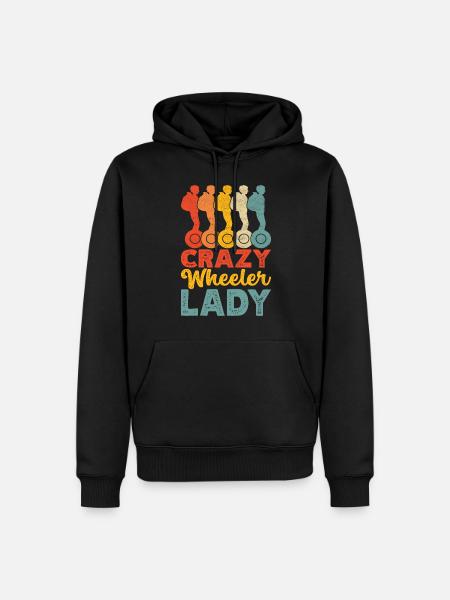 EUC Monowheel - Men’s Premium Organic Hoodie - black