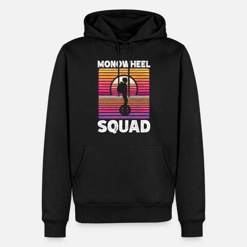 EUC Monoroue - Sweat à capuche Premium bio Homme - noir