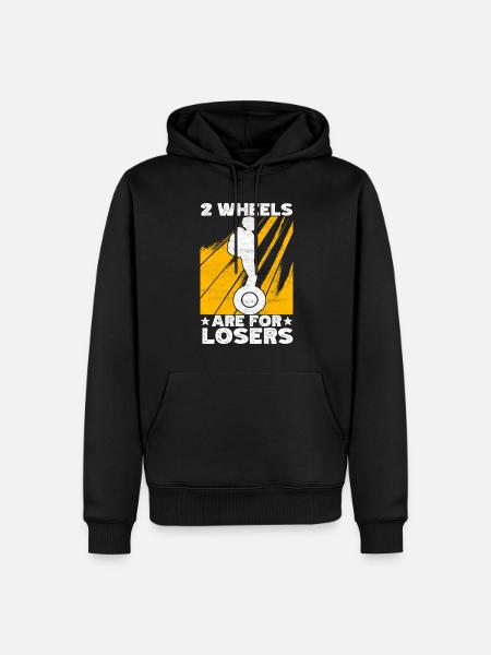 EUC Monowheel - Männer Premium Bio Hoodie - Schwarz