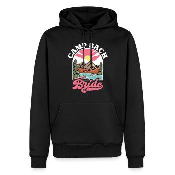 Junggesellin Jungesellinnenabschied Braut - Männer Premium Bio Hoodie - Schwarz - Vorne - Nico (187cm)