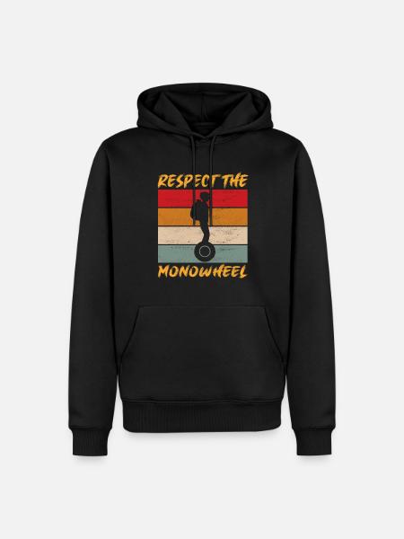 EUC Monowheel - Men’s Premium Organic Hoodie - black