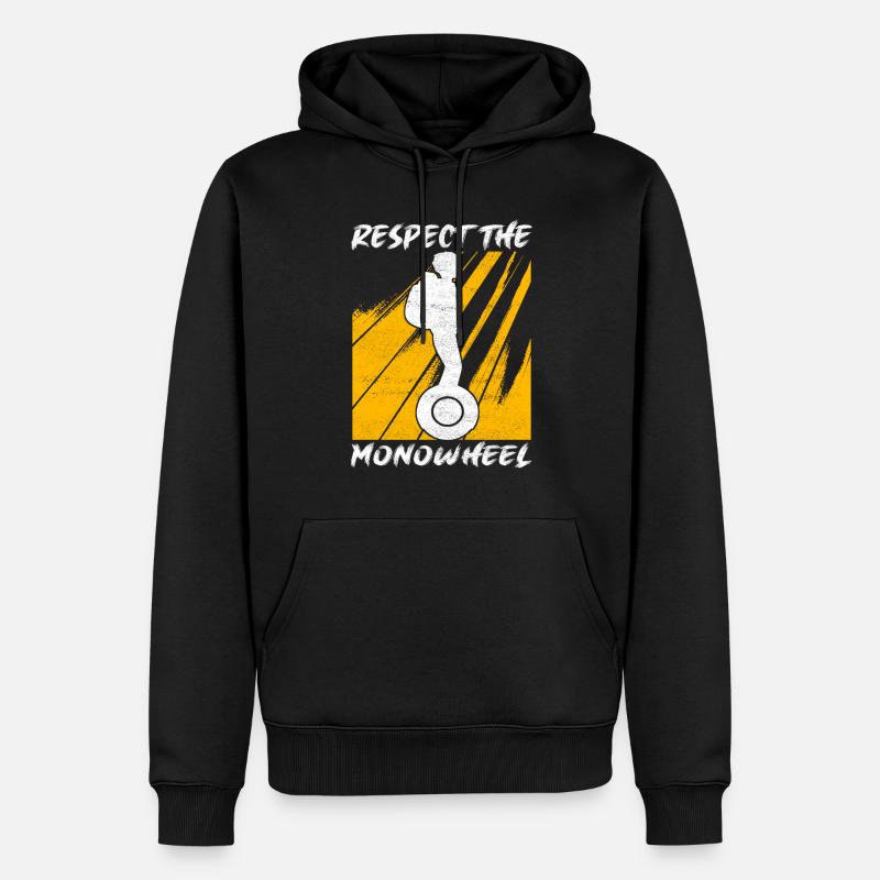 EUC Monoroue - Sweat à capuche Premium bio Homme - noir