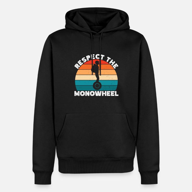 EUC Monowheel - Männer Premium Bio Hoodie - Schwarz