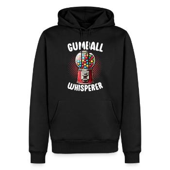Gumball Machine Kaugummiautomat - Männer Premium Bio Hoodie - Schwarz - Vorne - Nico (187cm)