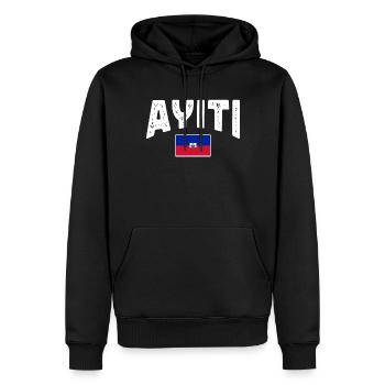 Haiti Haitianer Karibik Urlaub - Männer Premium Bio Hoodie - Schwarz - Vorne - Nico (187cm)