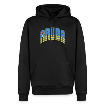 Aruba Karibik Sommer Meer Strand Geschenk - Männer Premium Bio Hoodie - Schwarz - Vorne - Nico (187cm)