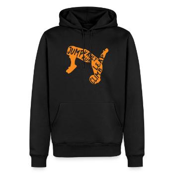 Backflip Salto Akrobatik Parkour Turnen Geschenk - Männer Premium Bio Hoodie - Schwarz - Vorne - Nico (187cm)