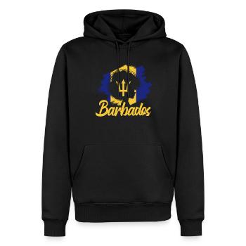 Barbados Karibik Bajan Urlaub Geschenk - Männer Premium Bio Hoodie - Schwarz - Vorne - Nico (187cm)