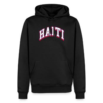Haiti Haitianer Karibik Urlaub - Männer Premium Bio Hoodie - Schwarz - Vorne - Nico (187cm)