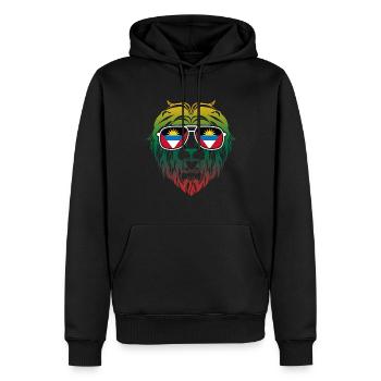 Antigua Barbuda Karibik Insel Urlaub Geschenk - Männer Premium Bio Hoodie - Schwarz - Vorne - Nico (187cm)