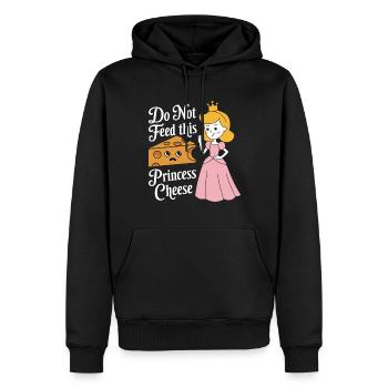 Intolérance au lactose Intolérance au lactose - Sweat à capuche Premium bio Homme - noir - Devant - Nico (187cm)