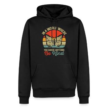 Autismus Awareness Day Autist Geschenk - Männer Premium Bio Hoodie - Schwarz - Vorne - Nico (187cm)