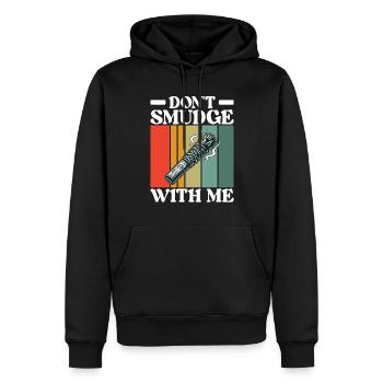 Herbs Incense Smudging Spiritual - Men’s Premium Organic Hoodie - black - Front - Nico (187cm)