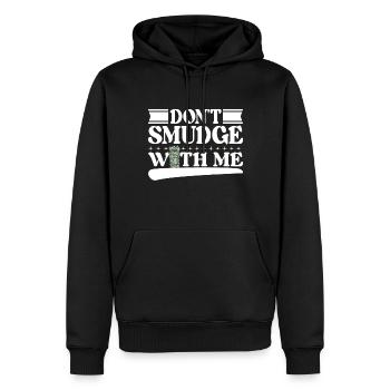 Herbs Incense Smudging Spiritual - Men’s Premium Organic Hoodie - black - Front - Nico (187cm)