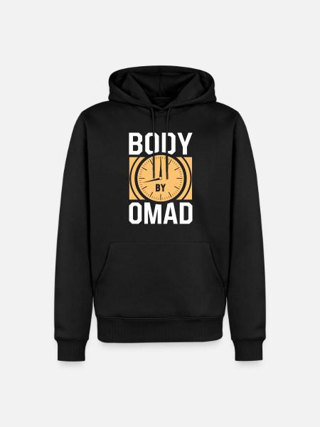 Intermittent fasting Intermittent fasting - Men’s Premium Organic Hoodie - black