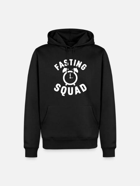 Intermittent fasting Intermittent fasting - Men’s Premium Organic Hoodie - black