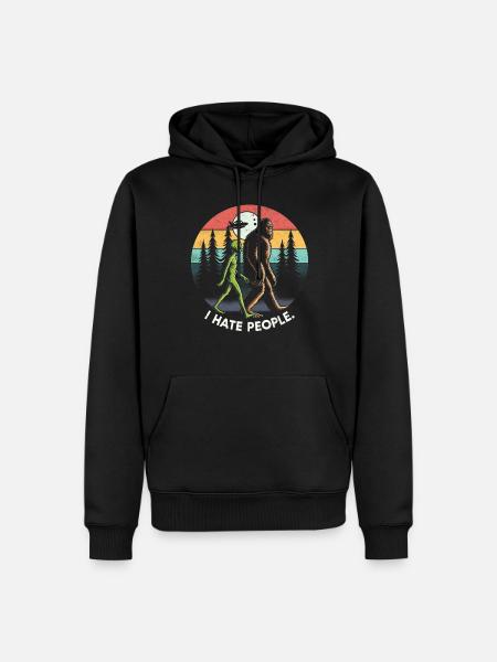 Alien - Men’s Premium Organic Hoodie - black