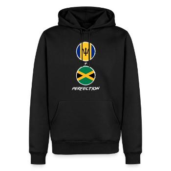Barbados Karibik Bajan Urlaub Geschenk - Männer Premium Bio Hoodie - Schwarz - Vorne - Nico (187cm)
